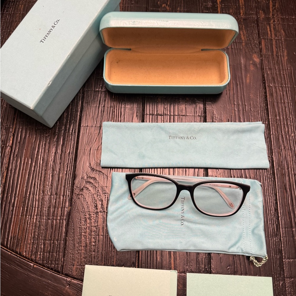 Tiffany & Co. Black and Silver Glasses
